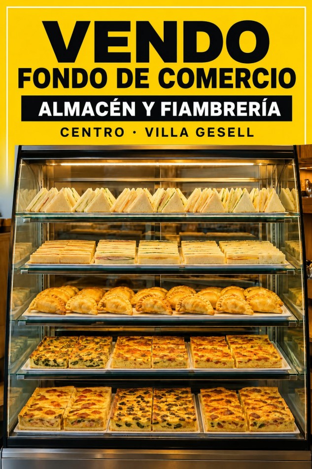FONDO DE COMERCIO ZONA CENTRO 